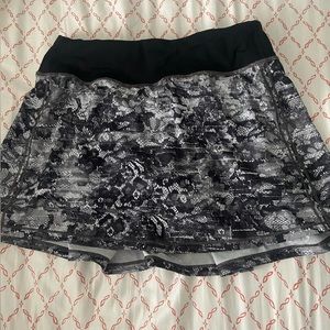 SNAKESKIN PACE RIVAL SKIRT